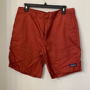 Red/Rust Patagonia All Wear shorts 8”